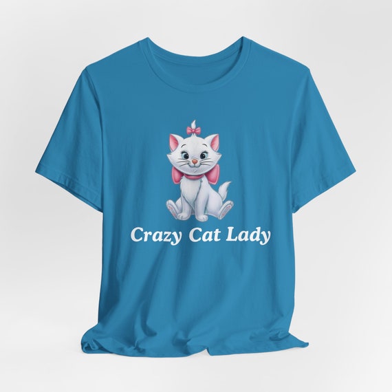 Disney Crazy Cat Lady Shirt Etsy