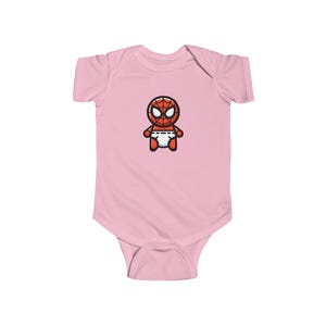 Body de bebé Spiderman Marvel, mono infantil, disfraz de superhéroe para bebé, body para recién nacido, regalo para baby shower imagen 5