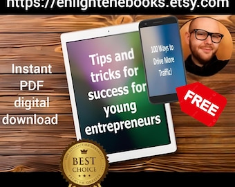 Ondernemersgids, digitale producten, boek, kleine bedrijven, zakelijke tips, zakelijk e-boek ondernemer: tips en trucs voor succes