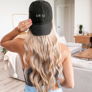 GYM RAT Hat/Cap/Baseball Hat for gym and fitness. Funny gym hats, Hats for men or women