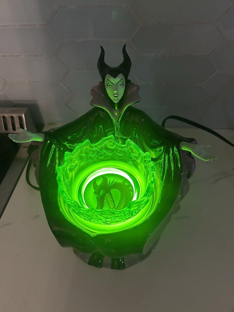 Réchaud Maléfique Scentsy Disney Villains avec boîte image 1