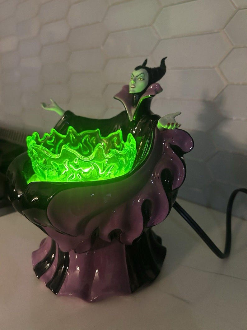 Réchaud Maléfique Scentsy Disney Villains avec boîte image 3