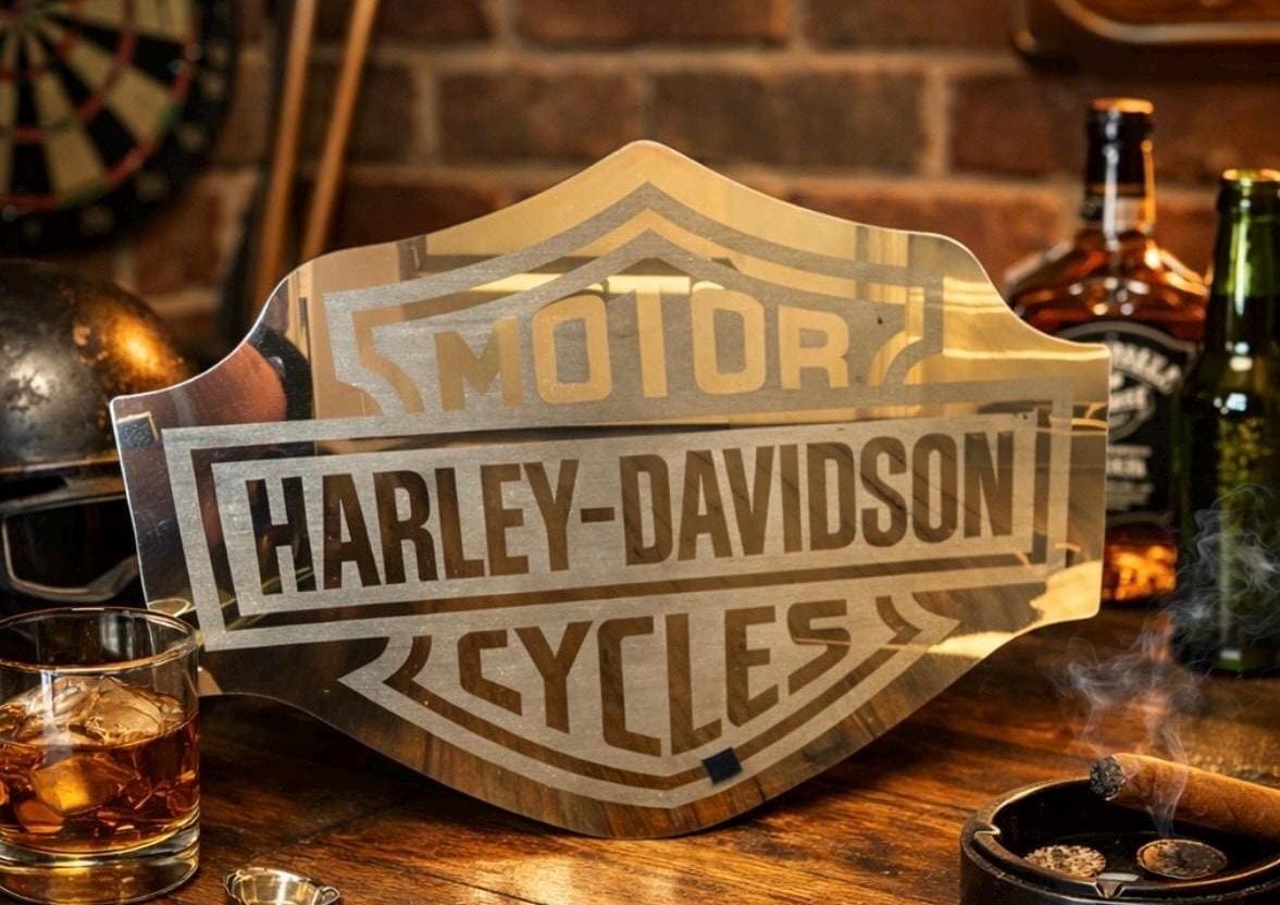 Harley Davidson Wall Hanging - Etsy