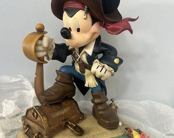 ZELDZAAM Disney Mickey Mouse Pirates of Caribbean groot beeldje