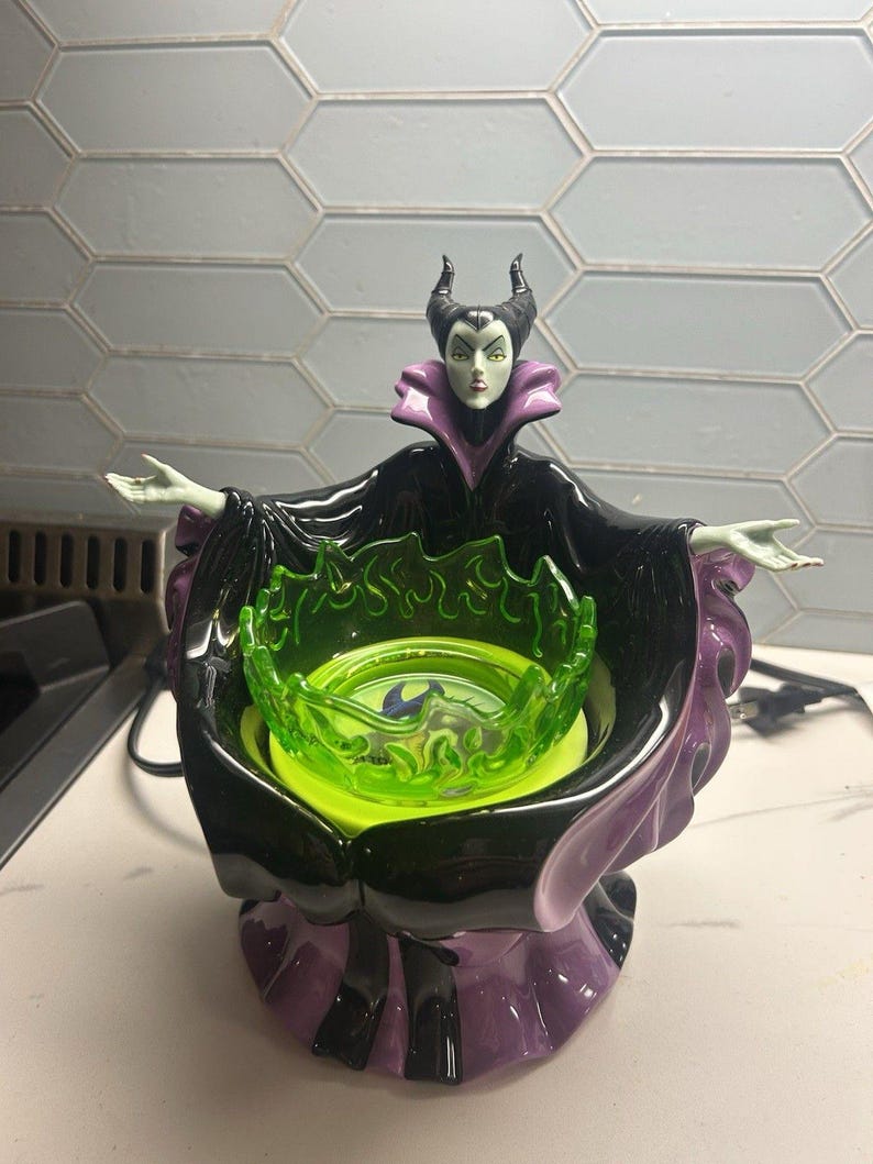 Réchaud Maléfique Scentsy Disney Villains avec boîte image 6