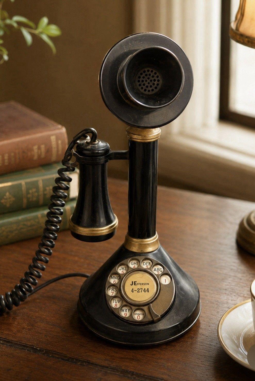 Candlestick phone - Etsy 日本