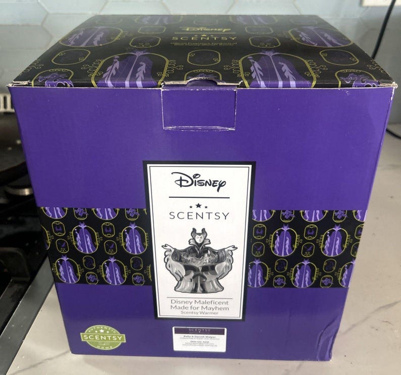 Réchaud Maléfique Scentsy Disney Villains avec boîte image 10