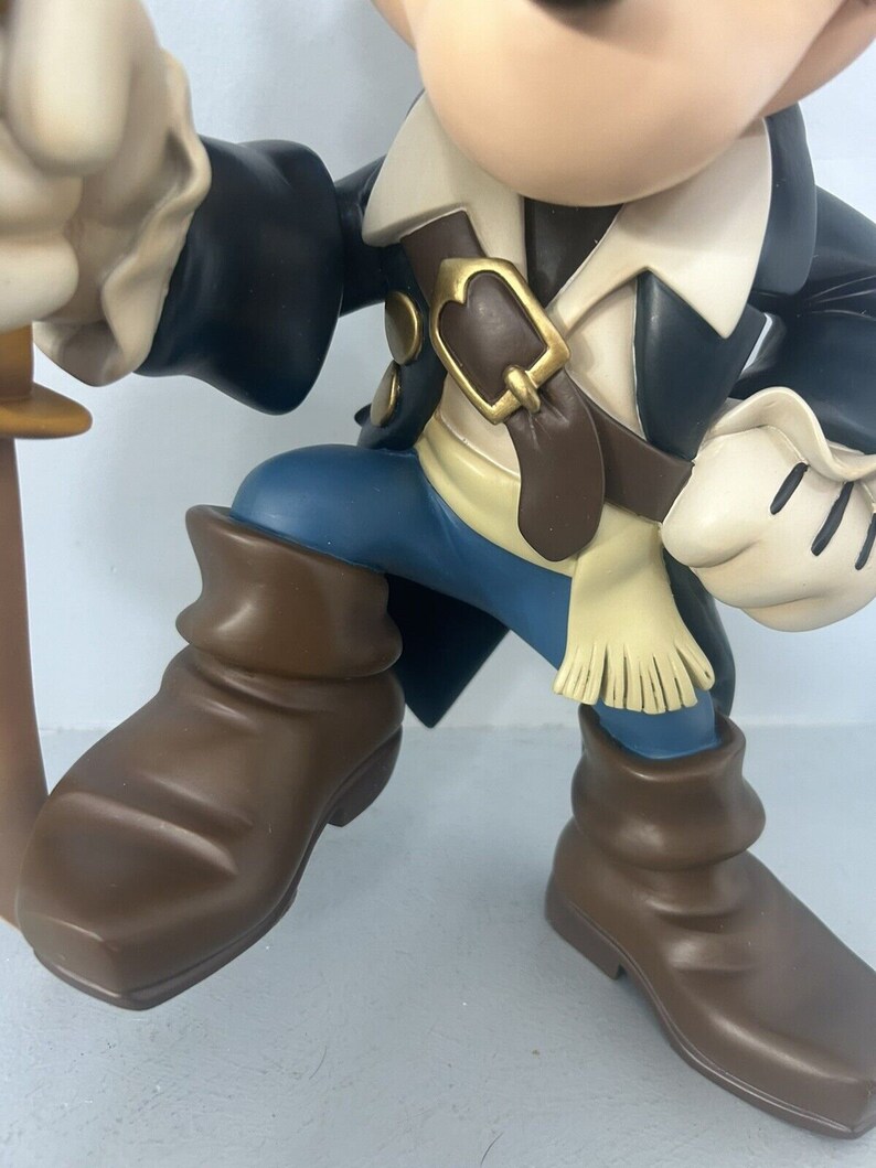 ZELDZAAM Disney Mickey Mouse Pirates of Caribbean groot beeldje afbeelding 10