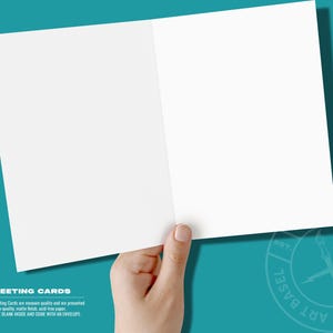 Funny Birthday Card | Being Friends with Me is the only Gift you need. Just Saying | Card for Best Friend | Blank Inside image 4
