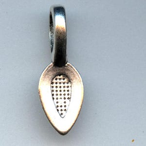 Silvertone  Bail for Linsart Items as an add on only A 1SS