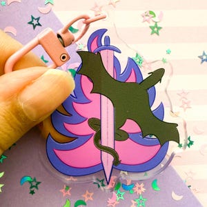 Romantasy Dragon Keychain, Bookish Keychain, Book Keychain, Booktok Merch, Fantasy Keychain, Book Lover, Reading Gift, Bookish Accessories
