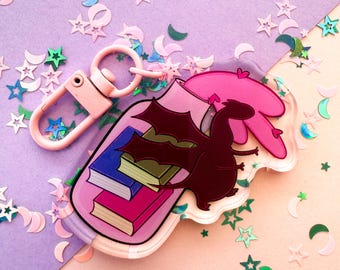 Dragon Keychain, Romantasy Keychain, Bookish Keychain, Book Keychain, Booktok Merch, Fantasy Keyring, Book Lover Gift, Bookish Accessories