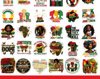30+ Juneteenth PNG Bundle, Juneteenth png bundle, Black king nutrition svg, Celebrate Juneteenth, Juneteenth Sublimation Png, Black History
