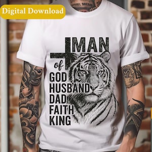 Dad png,Christian png, Man of God png,bible verse png, Jesus png,dad lion png, father png, christian cross png, dad shirt, Christian dad png