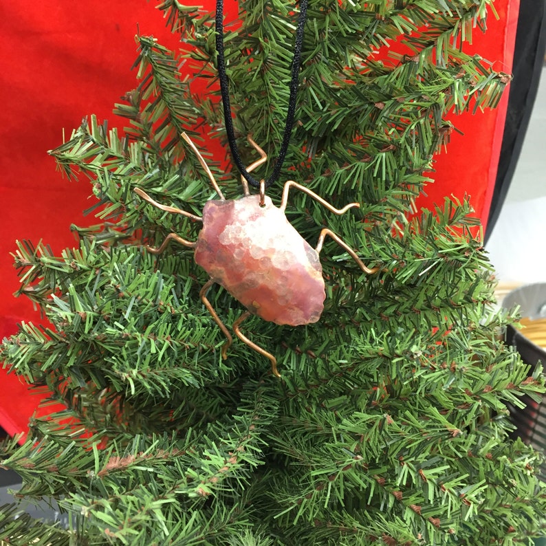 Copper Stink Bug Ornament, Shield Bug image 2