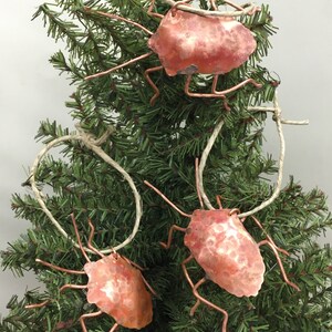 Copper Stink Bug Ornament, Shield Bug image 5