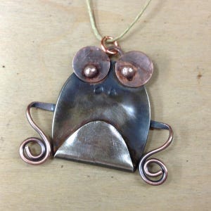 Spoon Frog Ornament