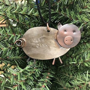 Spoon Pig Ornament