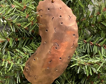 Copper Pickle Ornament