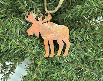 Copper Moose Ornament