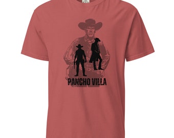 Pancho Villa Graphic Tee, Unisex Heavyweight Cotton T-Shirt