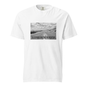 Sleeping On The Blacktop (Colter Wall) Black Letters