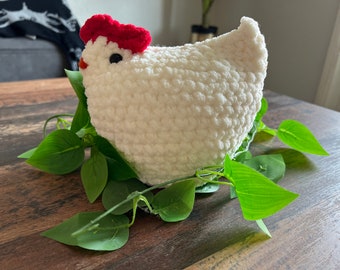 Gehäkeltes Huhn ca 15cm|  Crocheted  Chicken approx. 15cm
