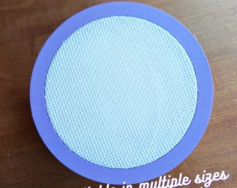 Plain Round Finishing Hoop / Frame for Embroidery or Cross Stitch