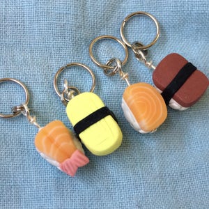 Mini Nigiri Sushi Stitch Markers (Set of 4)