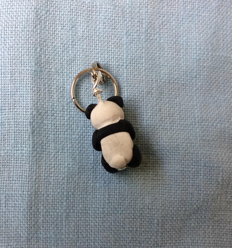 Panda stitch markers set of 4 image 3