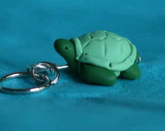 Green Sea Turtle Stitch markers (turn of 4)