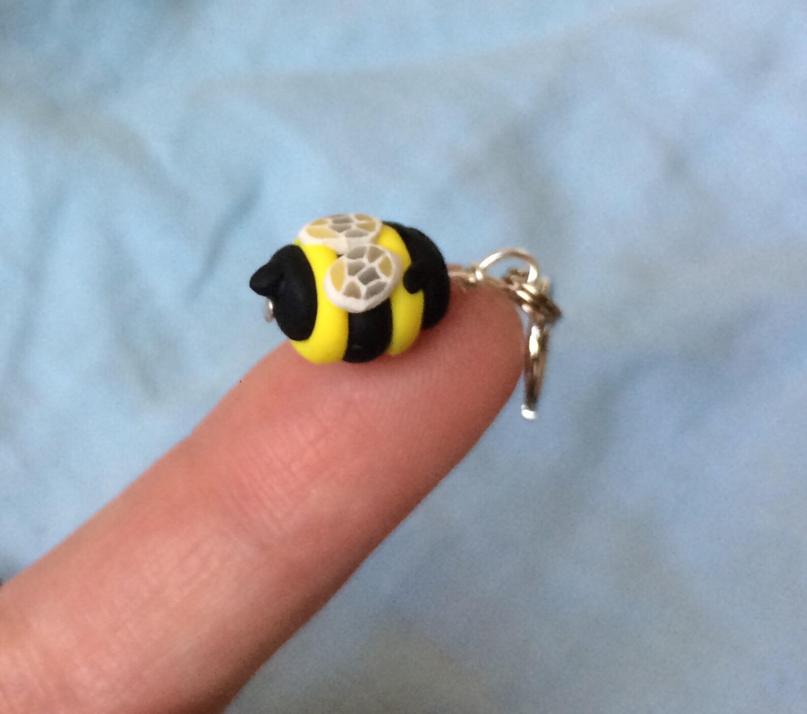 Tiny Bee Stitch Markers hive of 4 Etsy