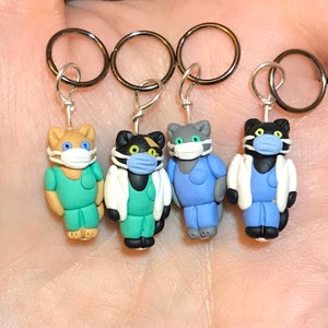 Medical Professional Stitch Markers (Set of 4)