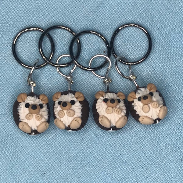 Hedgehog Stitch Markers (prickle of 4)