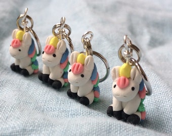 Unicorn Stitch Markers - Blessing of 4