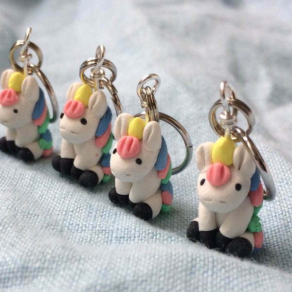 Unicorn Stitch Markers - Blessing of 4