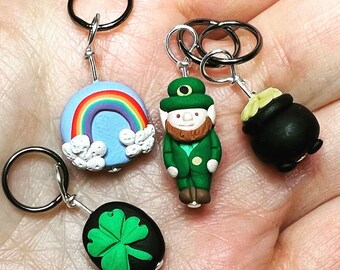 St Patrick’s Day Lucky Stitch Markers (set of 4)
