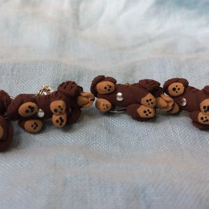 Longhaired Dachshund Stitch Markers set of 4 image 3