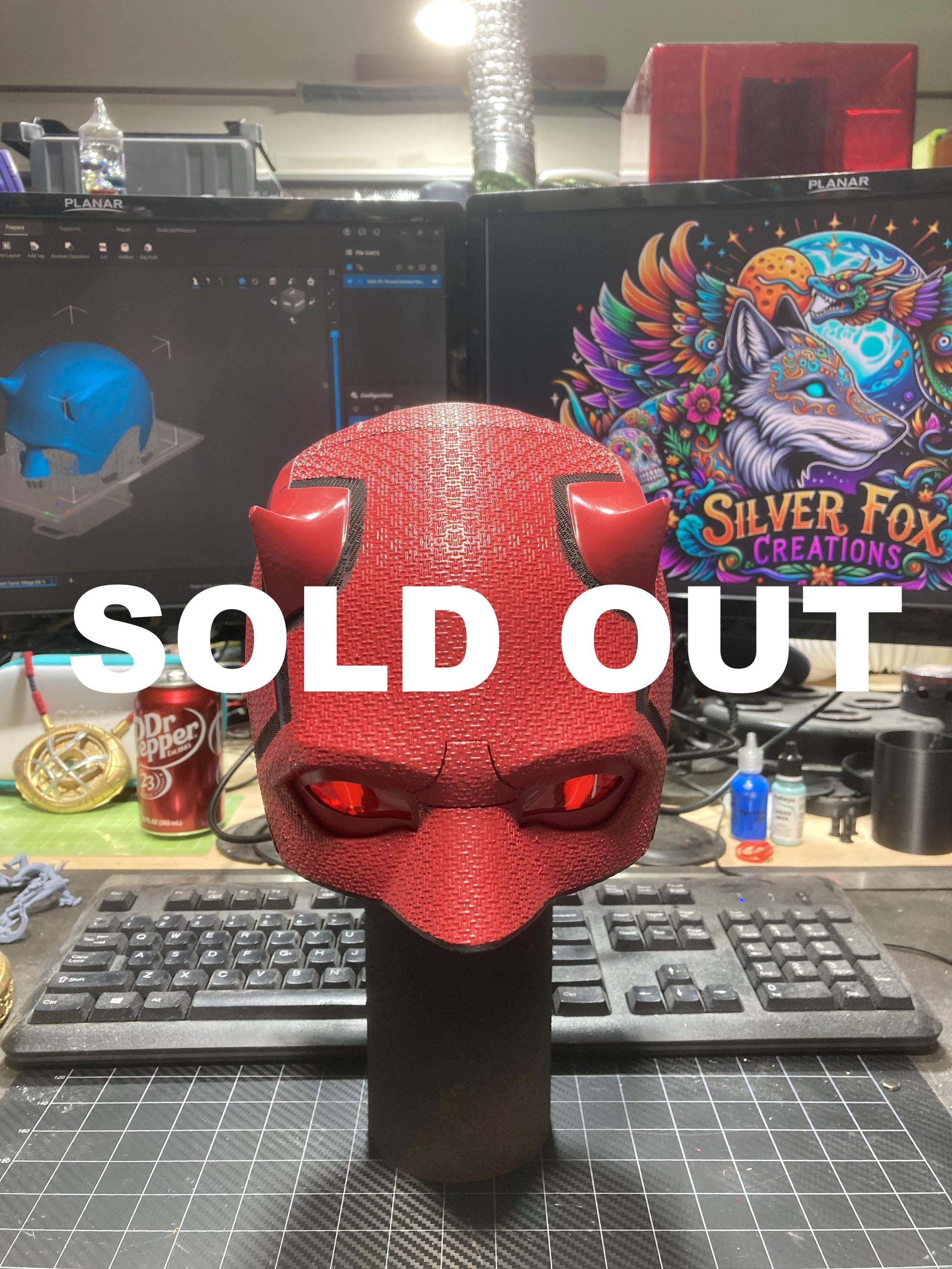 Daredevil helmet - Etsy 日本