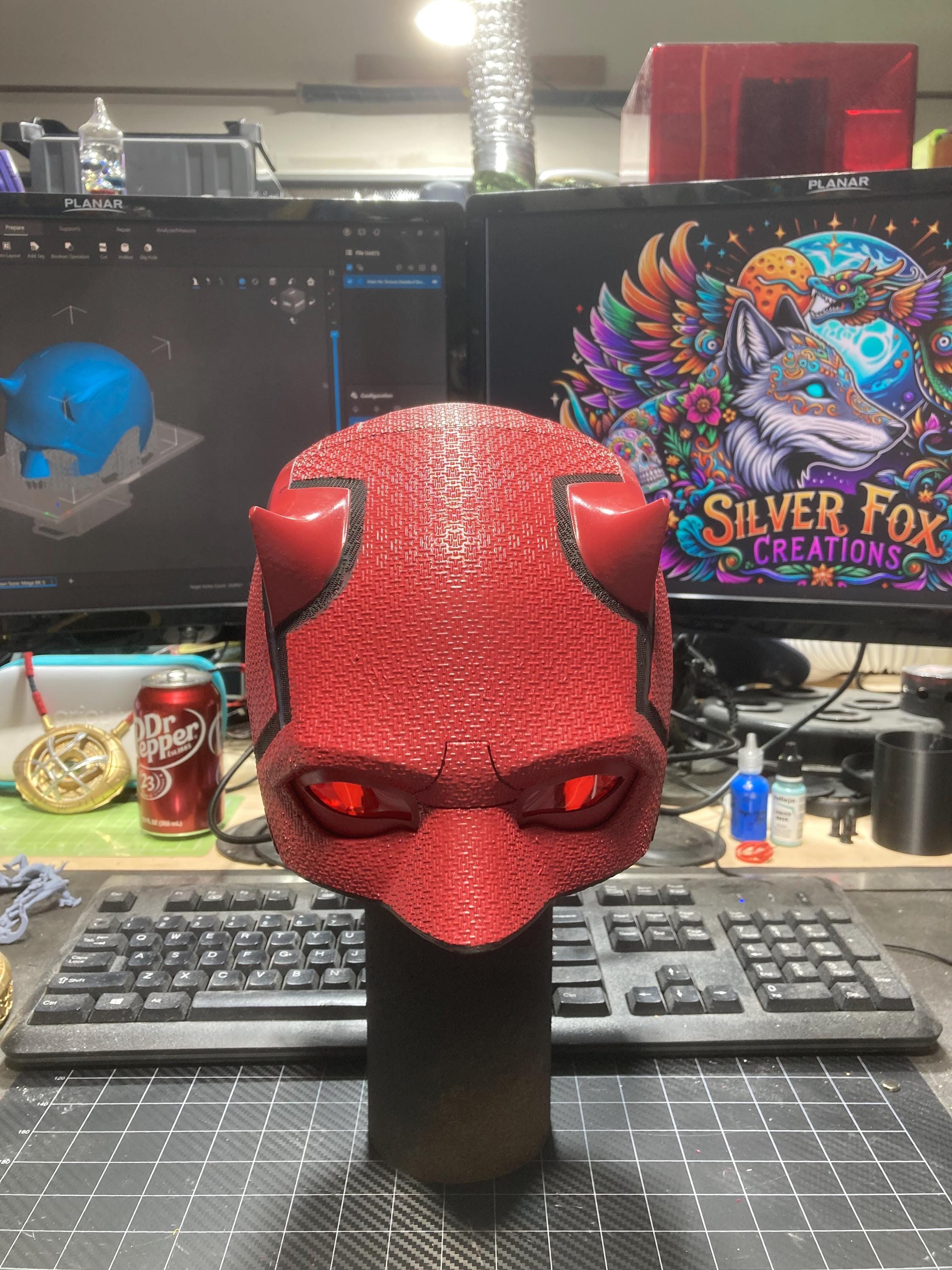 DAREDEVIL】新品 デアデビル ボーンアゲイン マスク ヘルメット