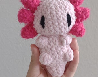 Crochet Axolotl Plushie