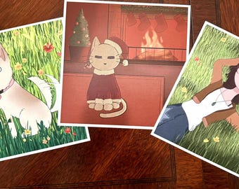 Nature and Holiday Art prints ( 7 x 7)