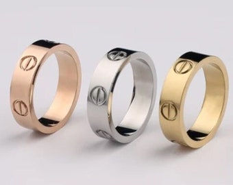Zierliche stilvolle Frauen Ring, Luxus Liebesring, Geschenk für sie