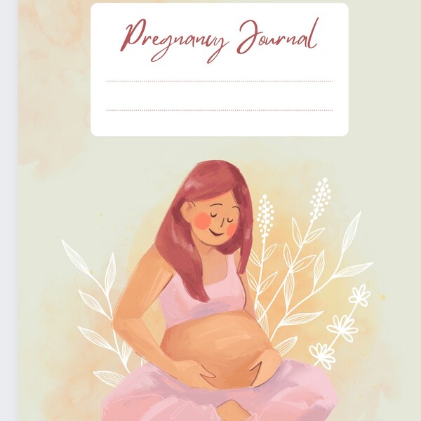 Digital Pregnancy Planner, Digital Pregnancy Journal