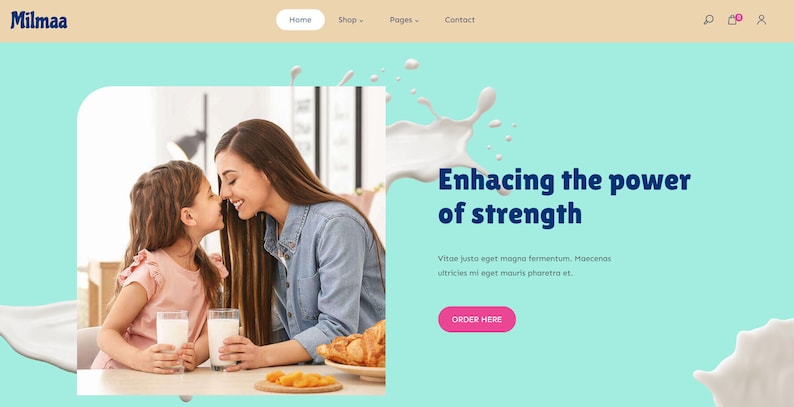 Milmaa Single Product, One Page Shopify Theme Shopify Template Shopify Store image 2