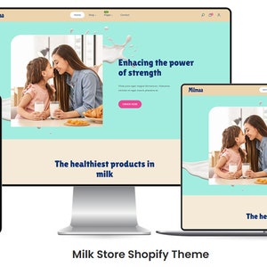 Milmaa Single Product, One Page Shopify Theme Shopify Template Shopify Store image 1