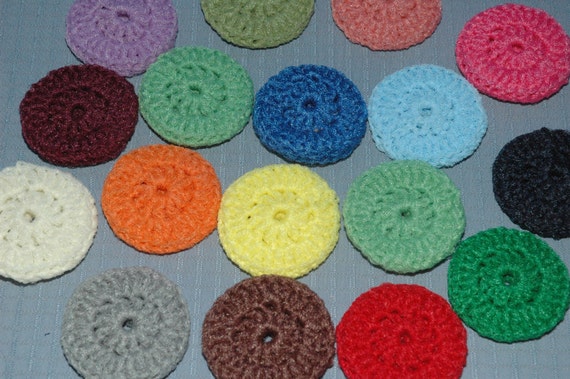 Dish Scrubbies 13 SINGLE Thickness Nylon Pot Scrubbers Nylon 