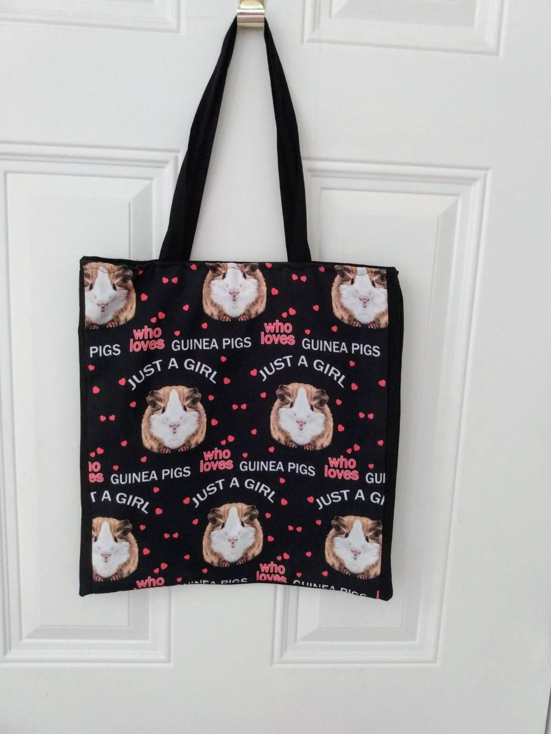 Guinea Pig Leather Tote Bag main image 1