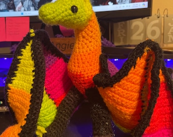 Crochet Dragon MADE TO ORDER