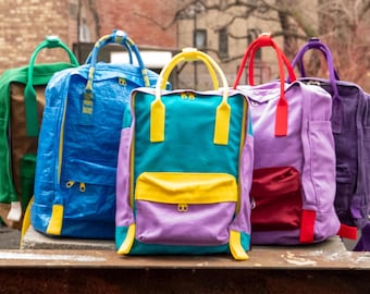 Sewing Pattern for Canvas Backpack